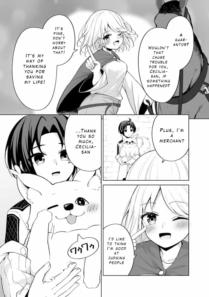 Mofumofu To Isekai Bouken Meshi - Vol.1 Chapter 4.1: The First Town [Part 1]