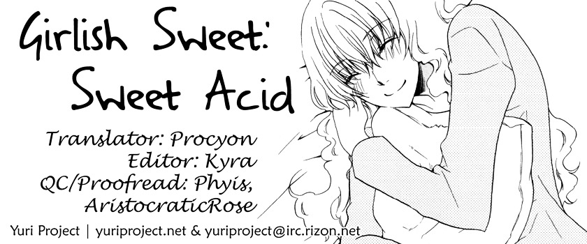 Girlish Sweet: Atashi No Kanojo - Vol.1 Chapter 3 : Sweet Acid