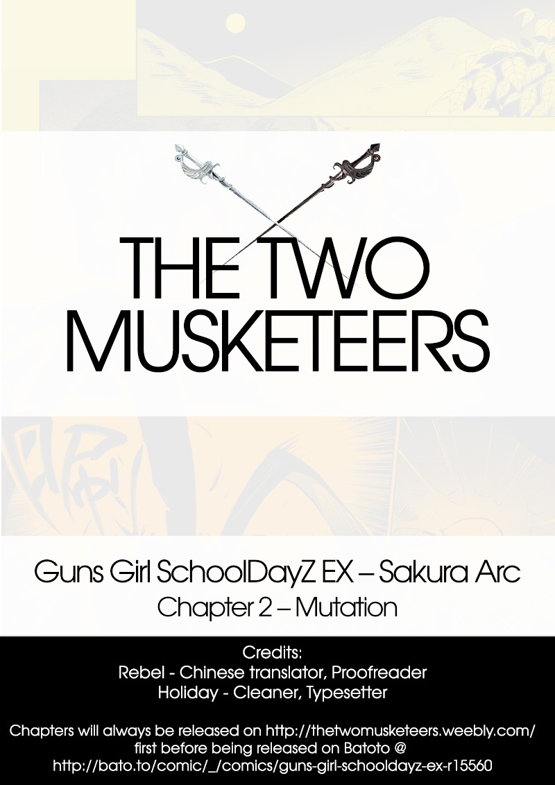 Guns Girl Schooldayz Ex - Chapter 2 : Mutation