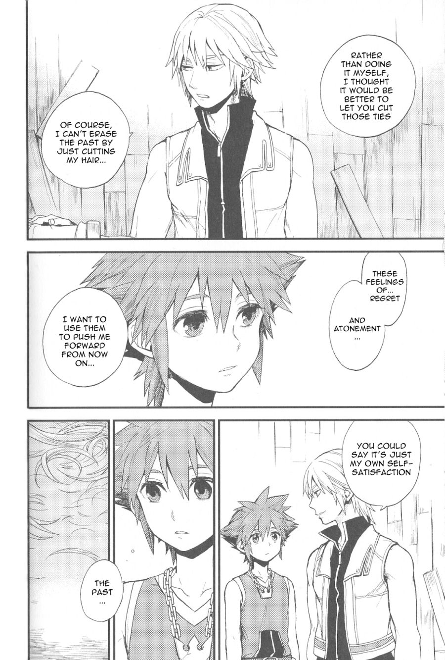 Kingdom Hearts - Rs Collection (Doujinshi Anthology) - Vol.1 Chapter 9: Hair Salon Sora