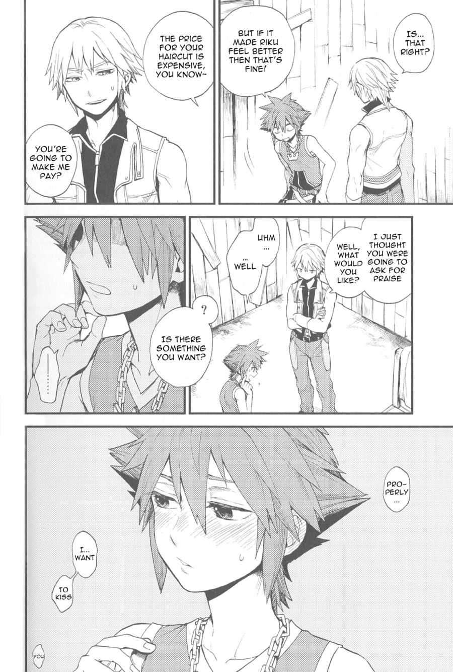 Kingdom Hearts - Rs Collection (Doujinshi Anthology) - Vol.1 Chapter 9: Hair Salon Sora