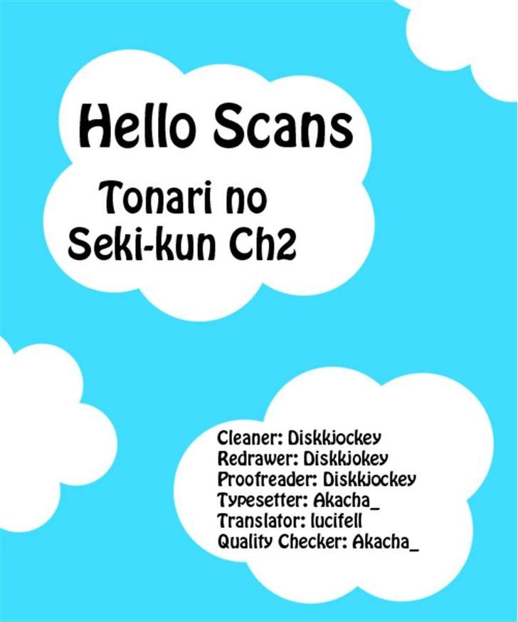 Tonari No Seki-Kun - Vol.1 Chapter 2