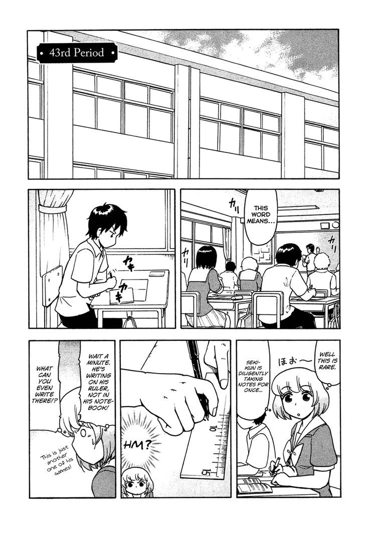 Tonari No Seki-Kun - Vol.4 Chapter 43