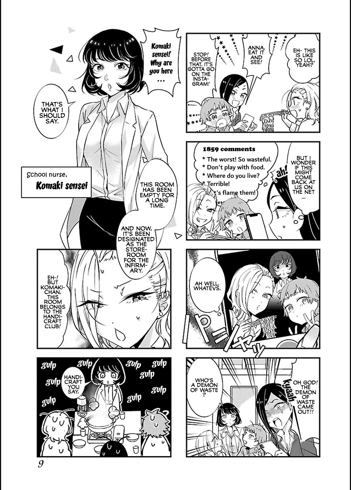 Yancha Gal No Anjou-Santachi - Chapter 1