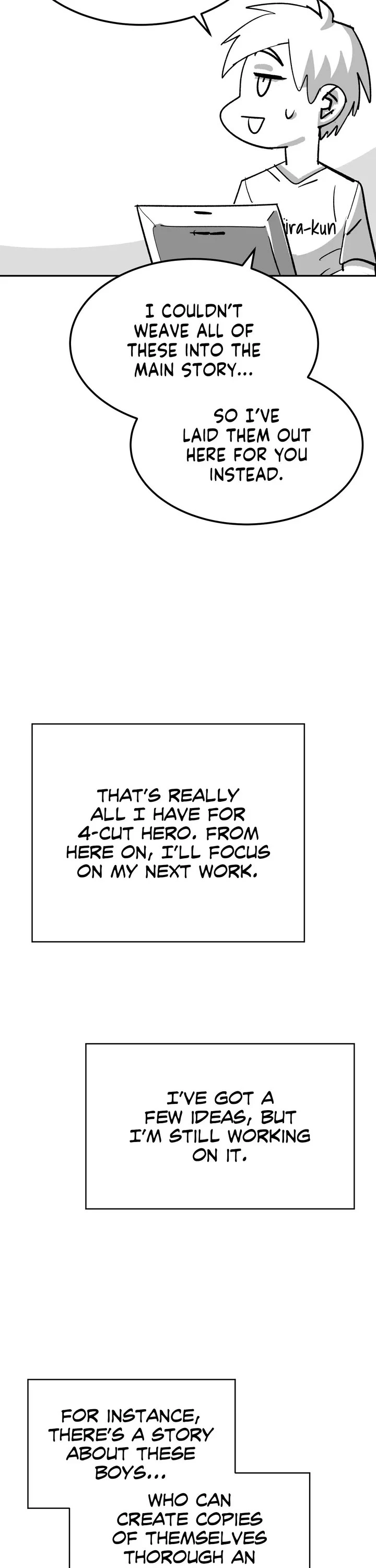 4 Cut Hero - Chapter 251.5: Afterword