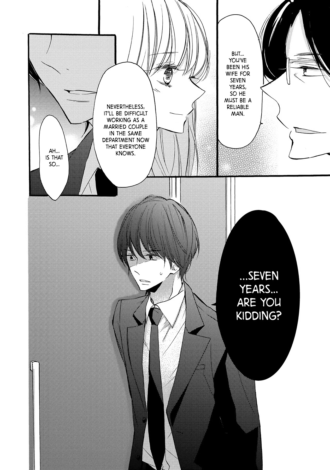 Saikawa Fusai No Renai Jijou - Nananen Jikkuri - Chapter 7: A Disturbing Reunion