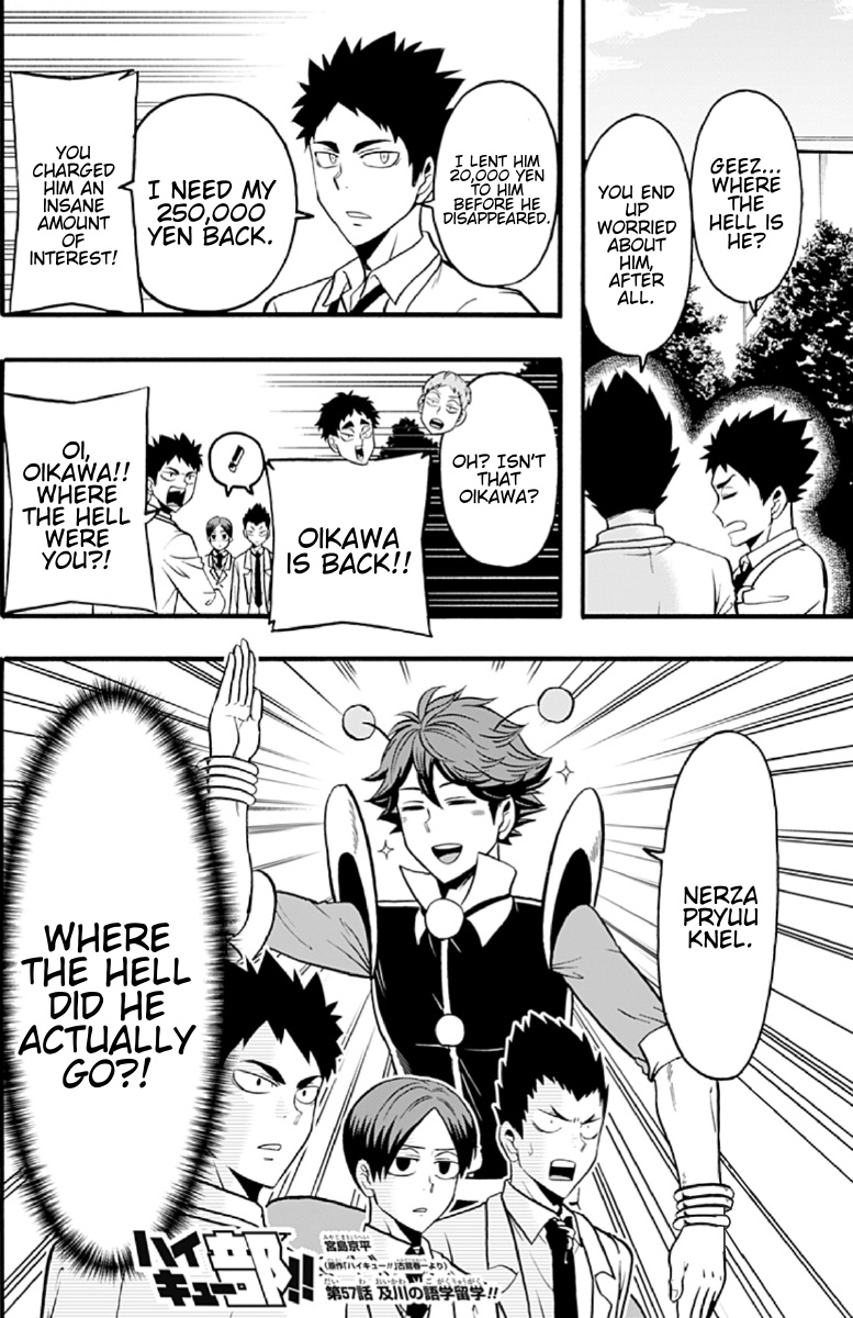 Haikyuu-Bu!! - Chapter 57: Oikawa's Trip Abroad