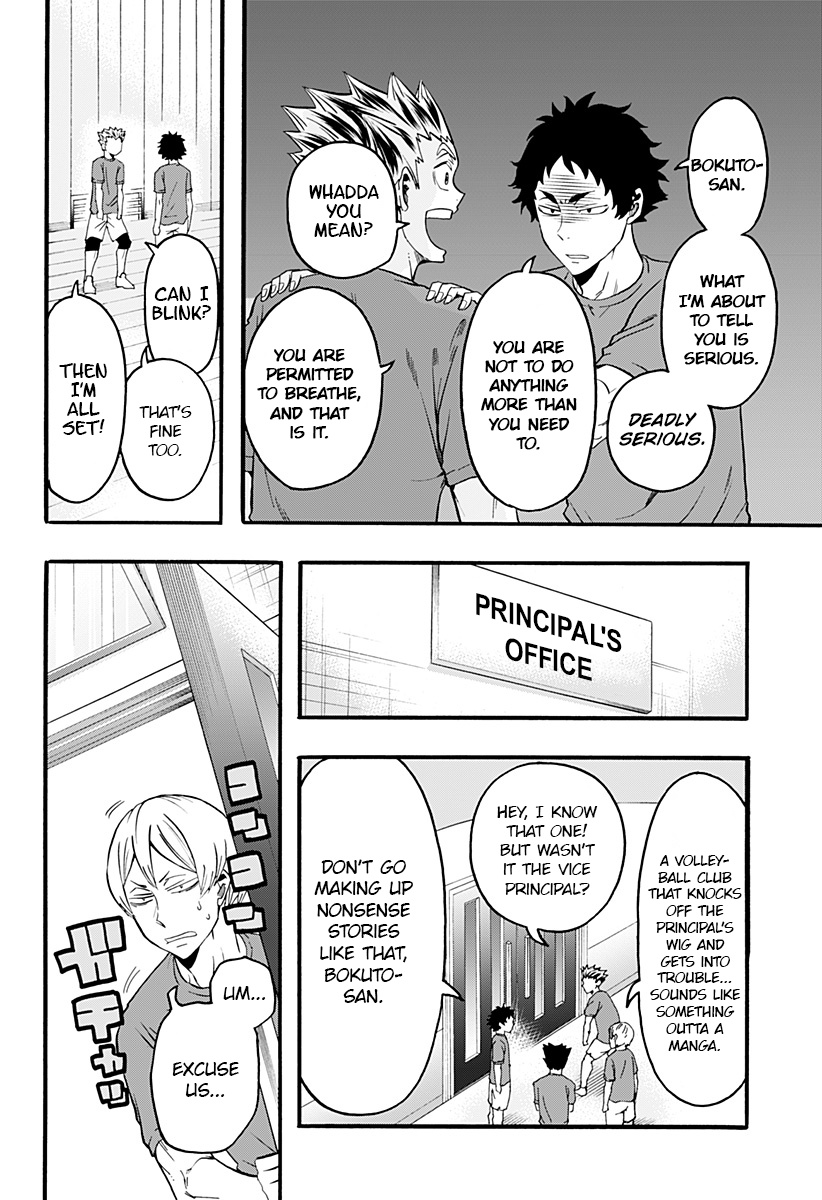 Haikyuu-Bu!! - Chapter 18: If Bokuto Were To Enter The Principal's Office