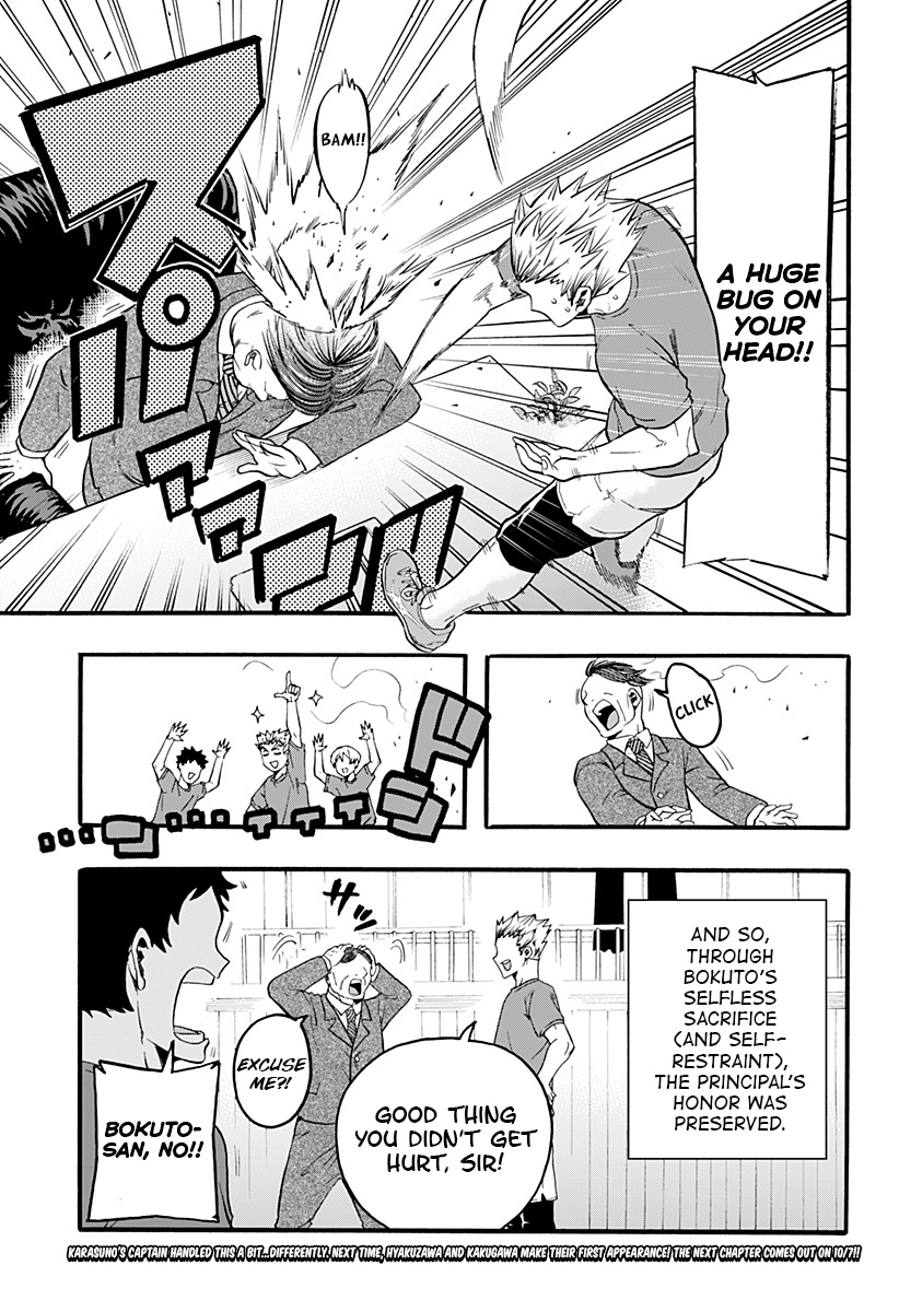 Haikyuu-Bu!! - Chapter 18: If Bokuto Were To Enter The Principal's Office