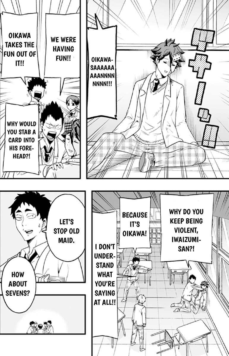 Haikyuu-Bu!! - Vol.3 Chapter 29: Seijoh Plays Cards