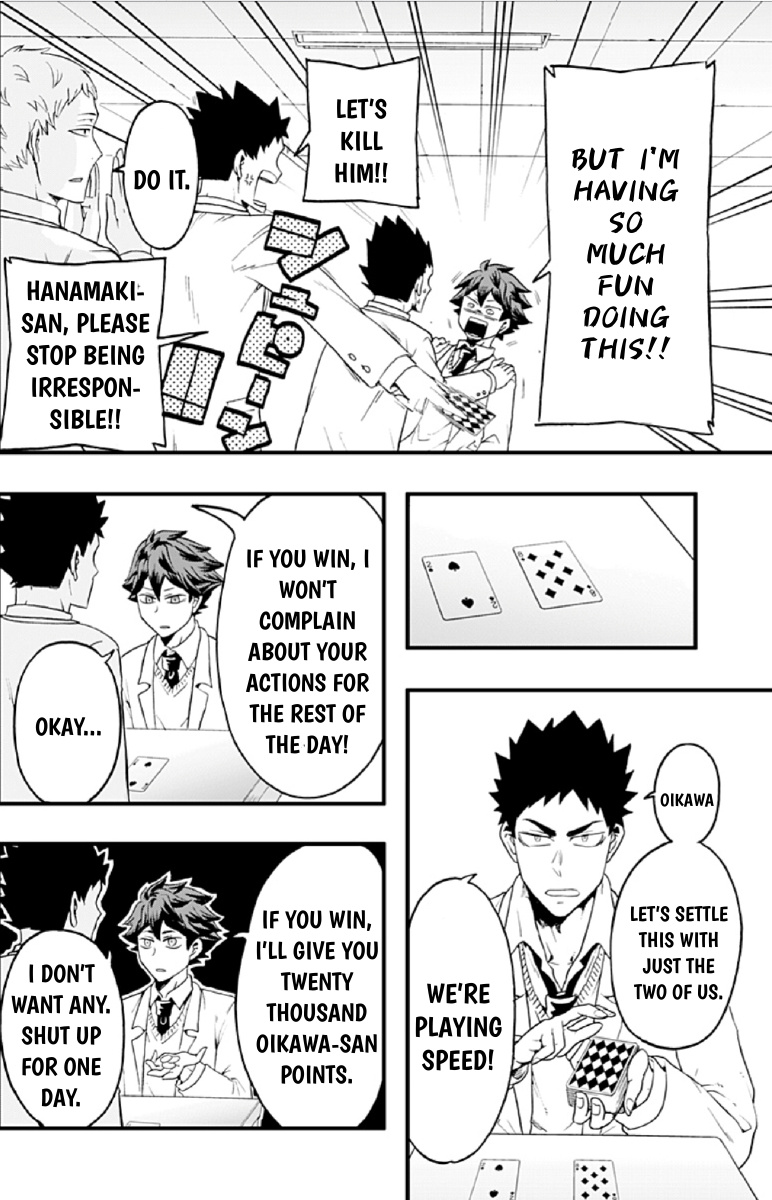 Haikyuu-Bu!! - Vol.3 Chapter 29: Seijoh Plays Cards