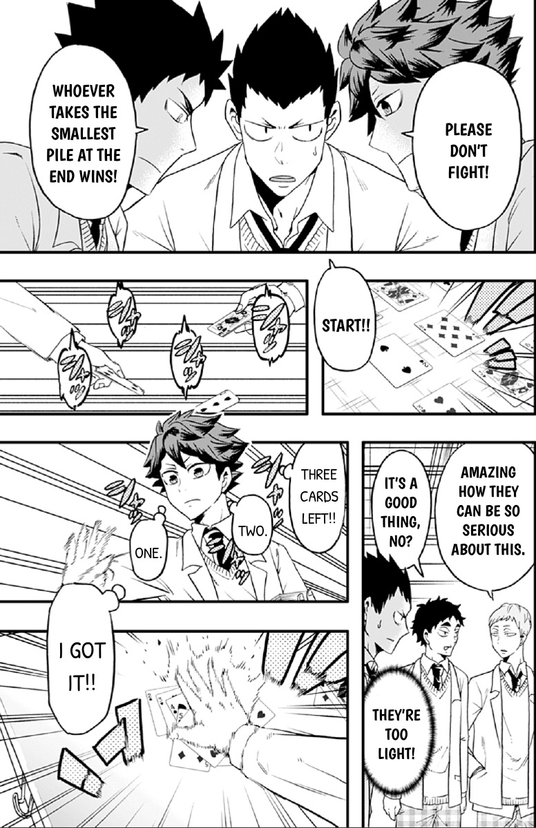 Haikyuu-Bu!! - Vol.3 Chapter 29: Seijoh Plays Cards