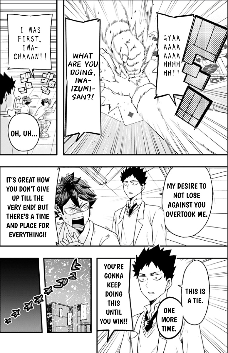 Haikyuu-Bu!! - Vol.3 Chapter 29: Seijoh Plays Cards