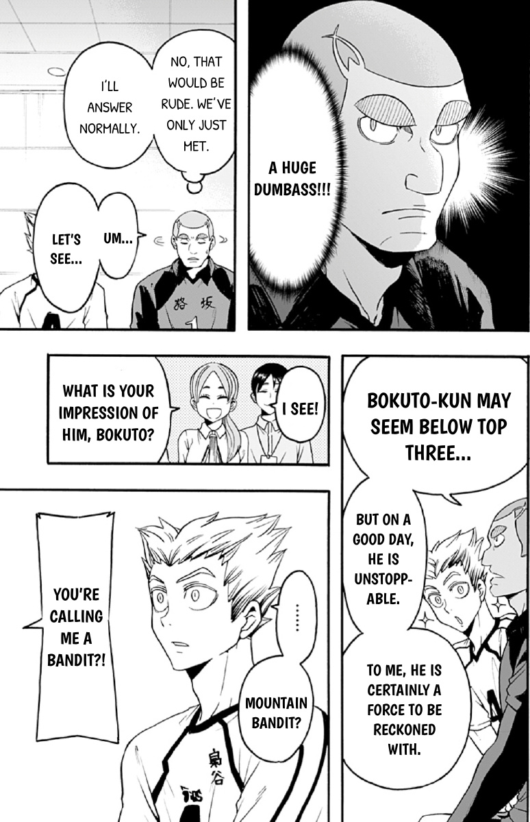 Haikyuu-Bu!! - Vol.3 Chapter 26: Interview With Kiryuu And Bokuto