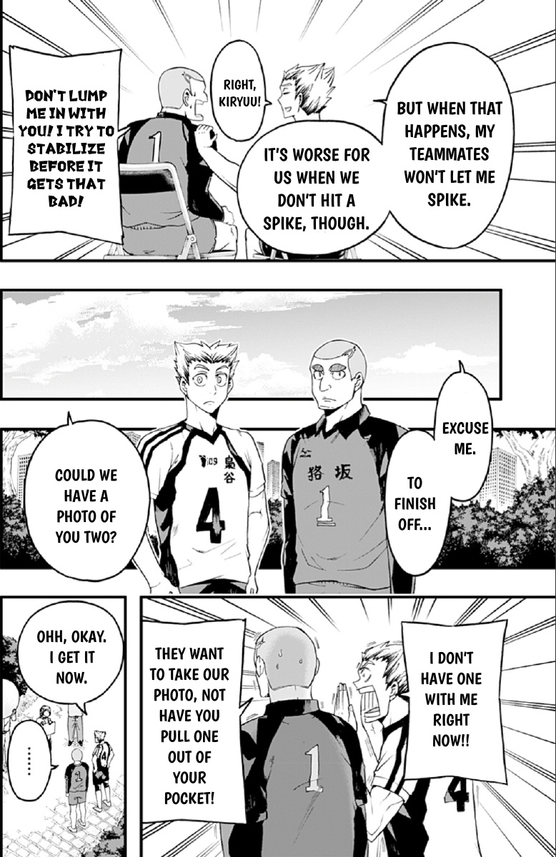 Haikyuu-Bu!! - Vol.3 Chapter 26: Interview With Kiryuu And Bokuto