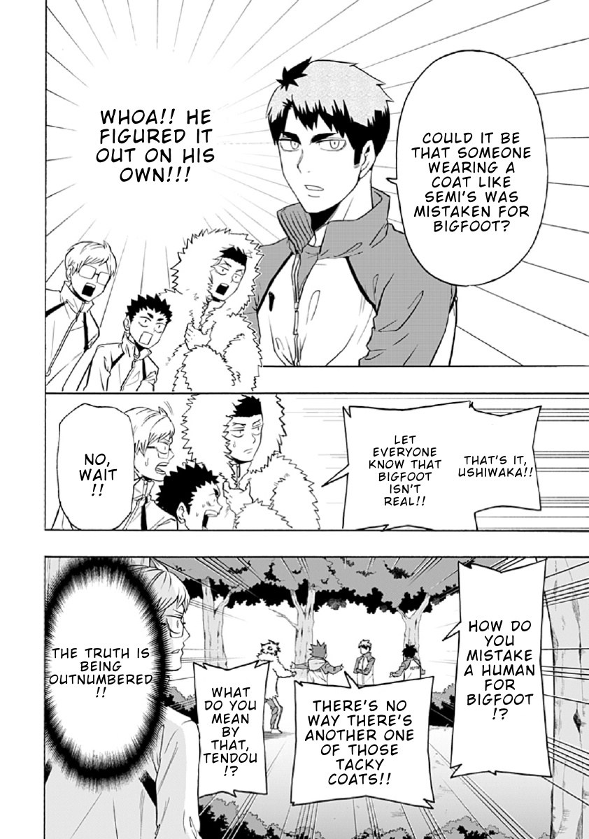 Haikyuu-Bu!! - Chapter 88: Bigfoot Hyakuzawa Sighted