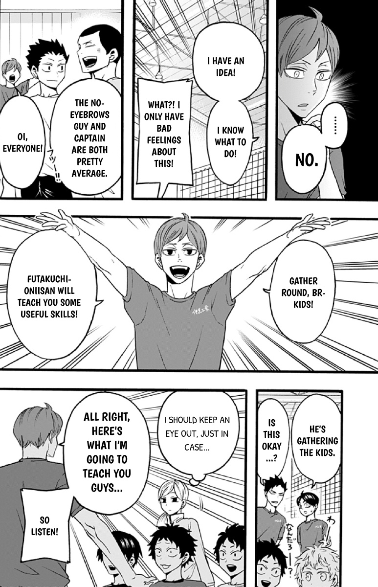 Haikyuu-Bu!! - Vol.3 Chapter 34: Futakuchi Teaches Some Kids