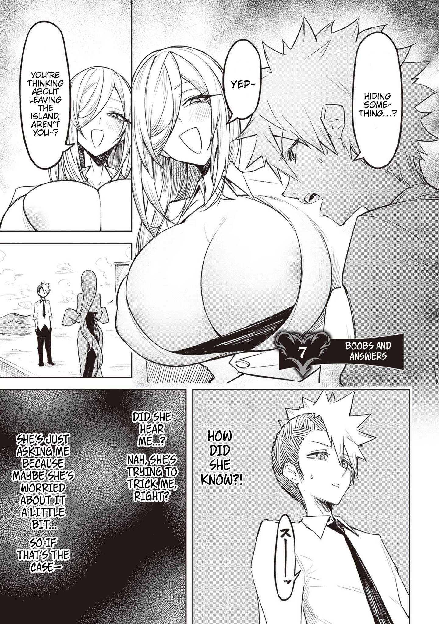 The Devil Fascinates Me In Heavenly Prison - Vol.2 Chapter 7: Boobs And Answers