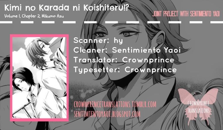 Kimi No Karada Ni Koishiteru!? - Vol.1 Chapter 2 : Waiting For You To Open Your Heart.