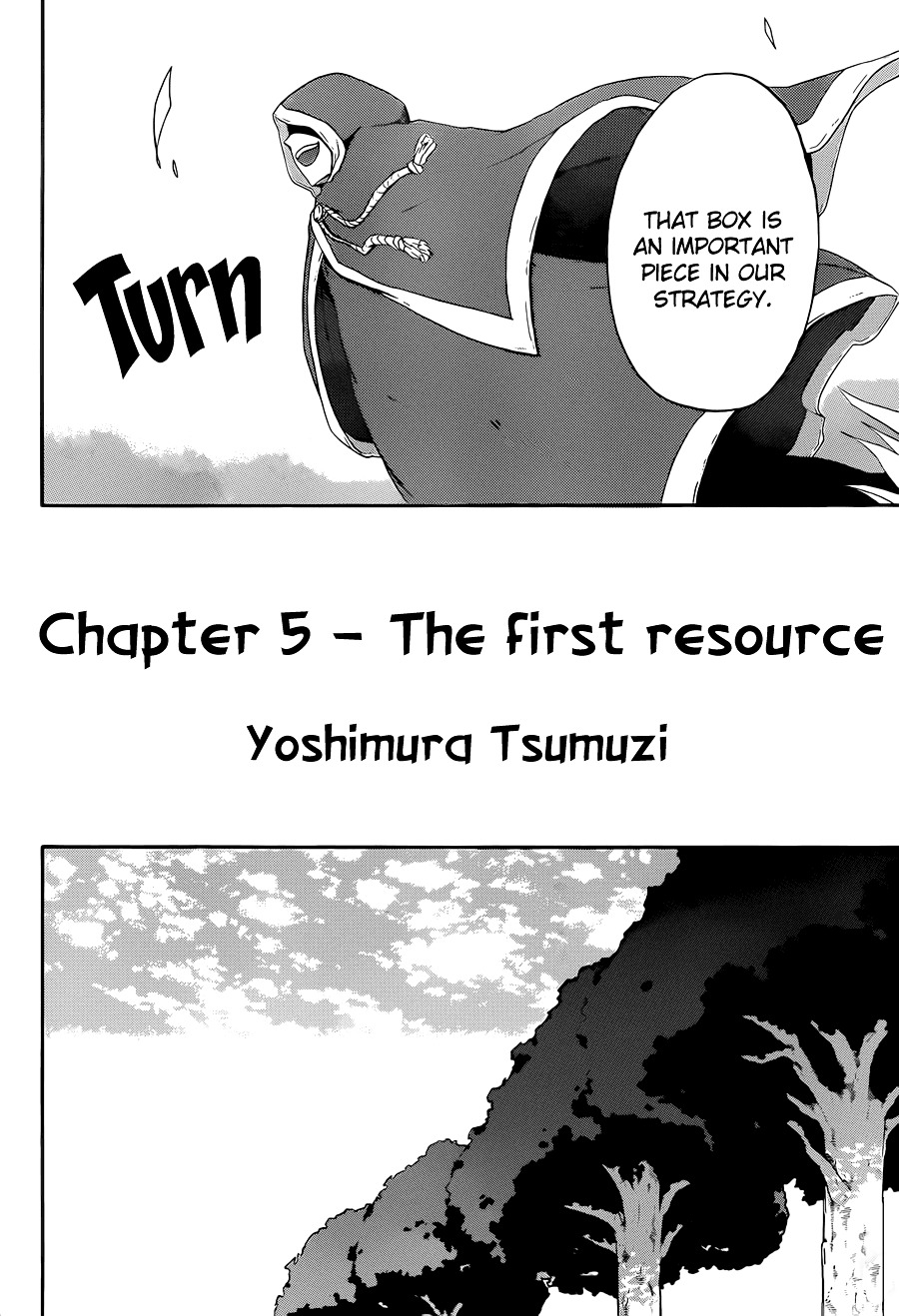 Unknown (Taratsumi John) - Chapter 5 : The First Resource