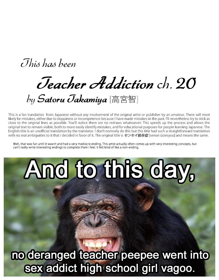 Teacher Addiction - Chapter 20