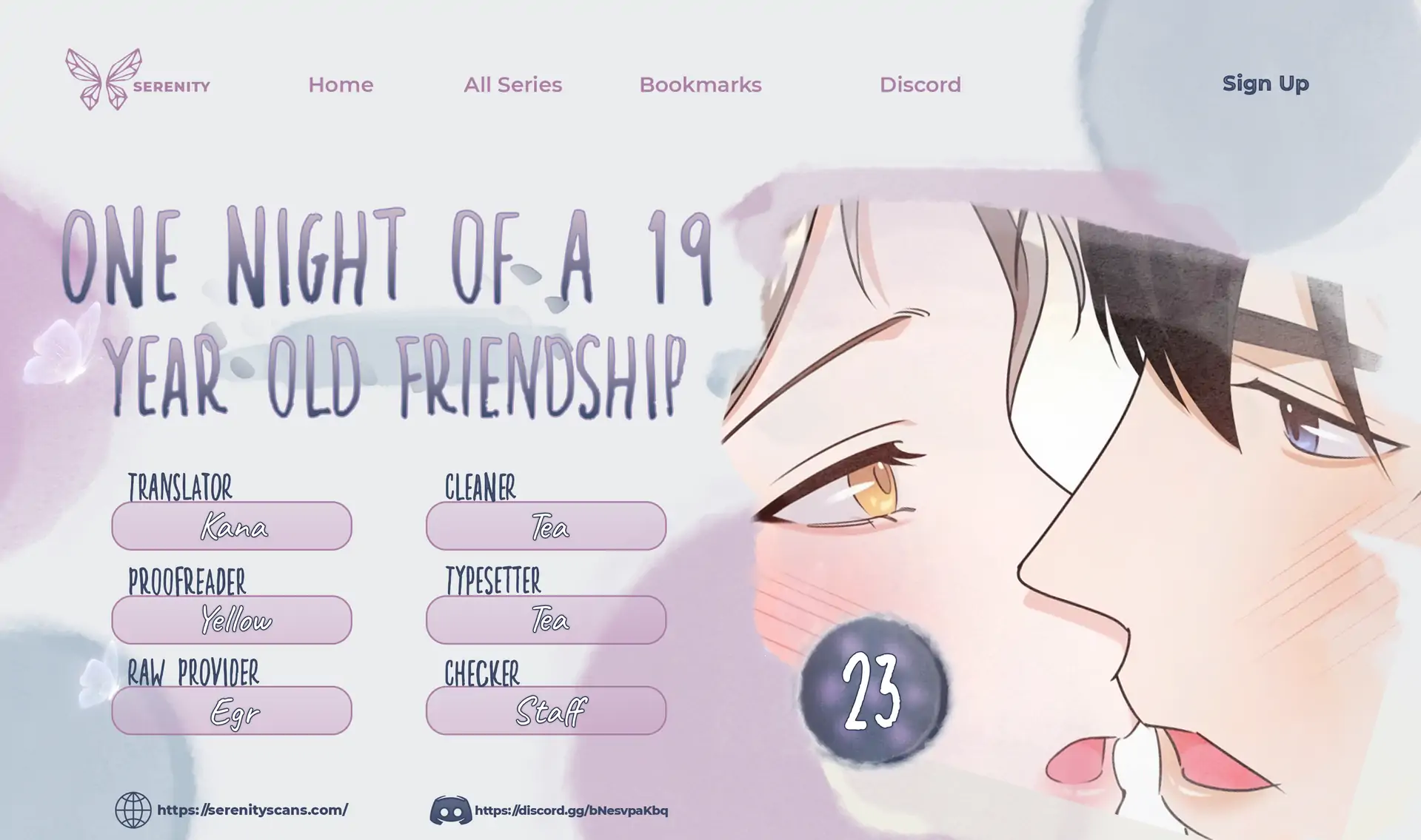 One Night Of A 19 Year Old Friendship - Chapter 23