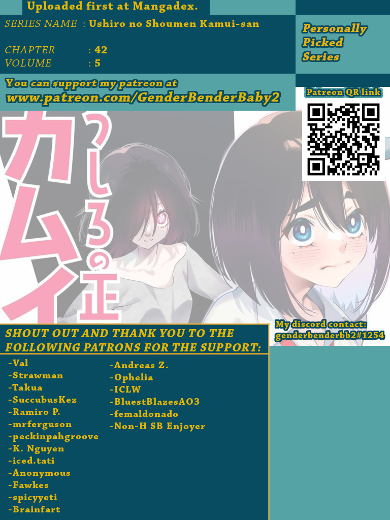 Ushiro No Shoumen Kamui-San - Vol.5 Chapter 42: Evil Spirit Mirror Dweller