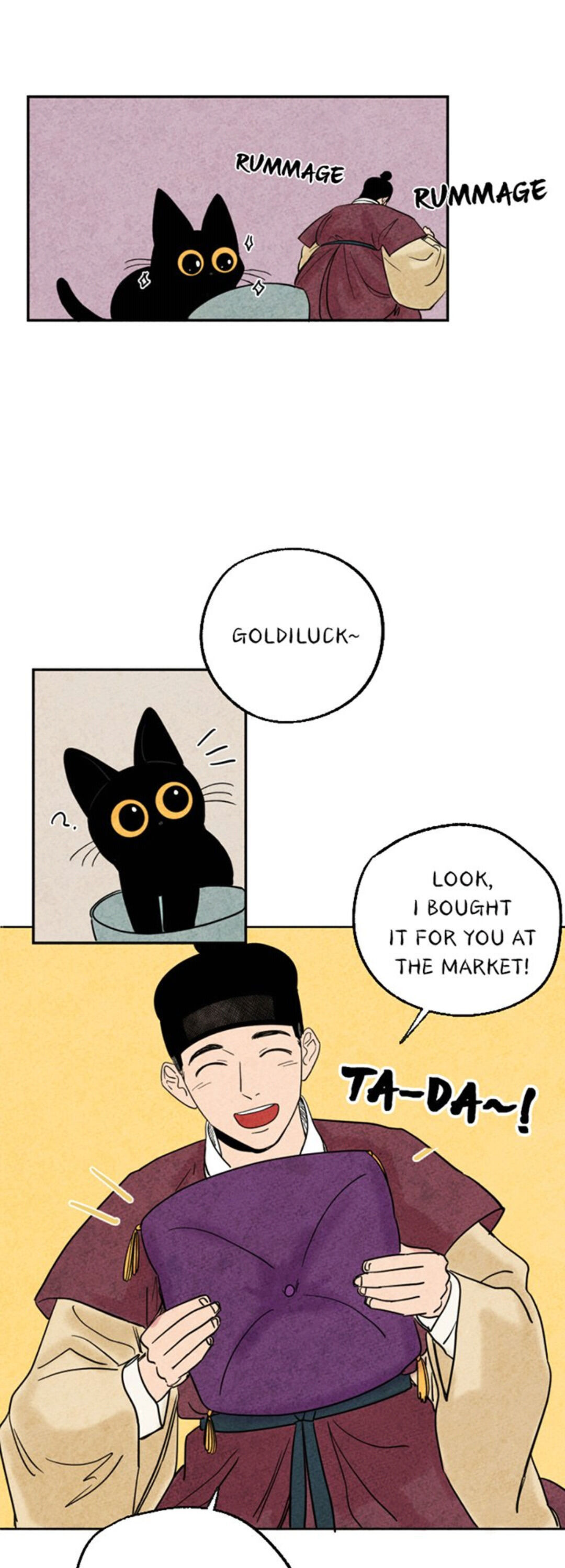 The Tale Of Goldiluck, The Black Kitten - Chapter 3