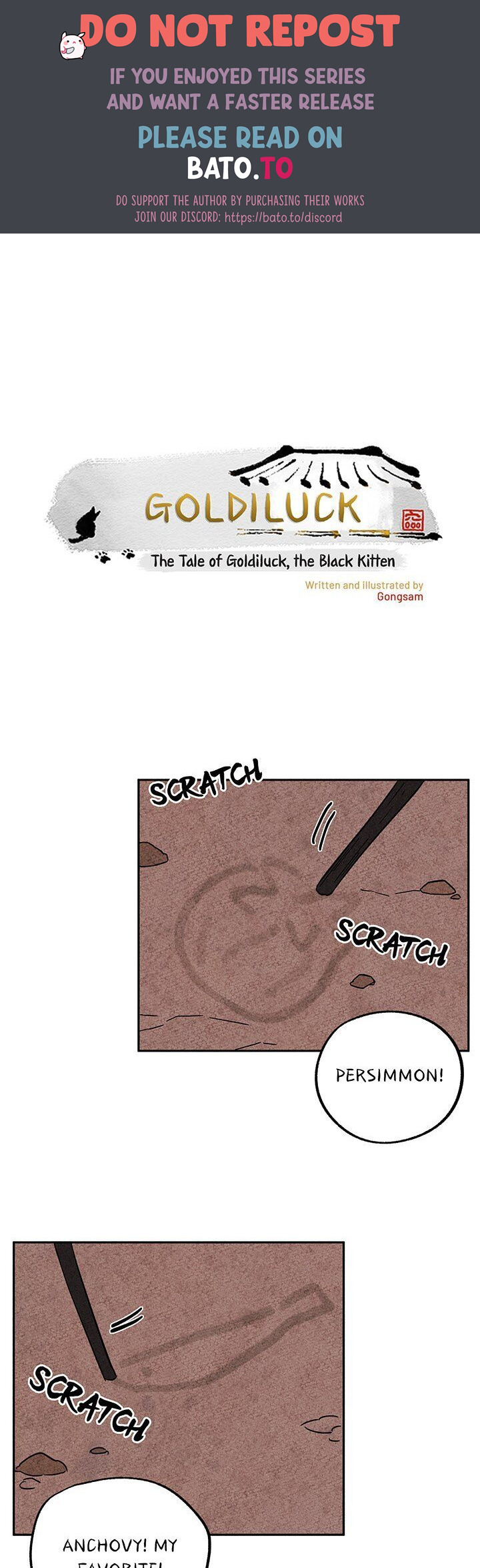 The Tale Of Goldiluck, The Black Kitten - Chapter 35