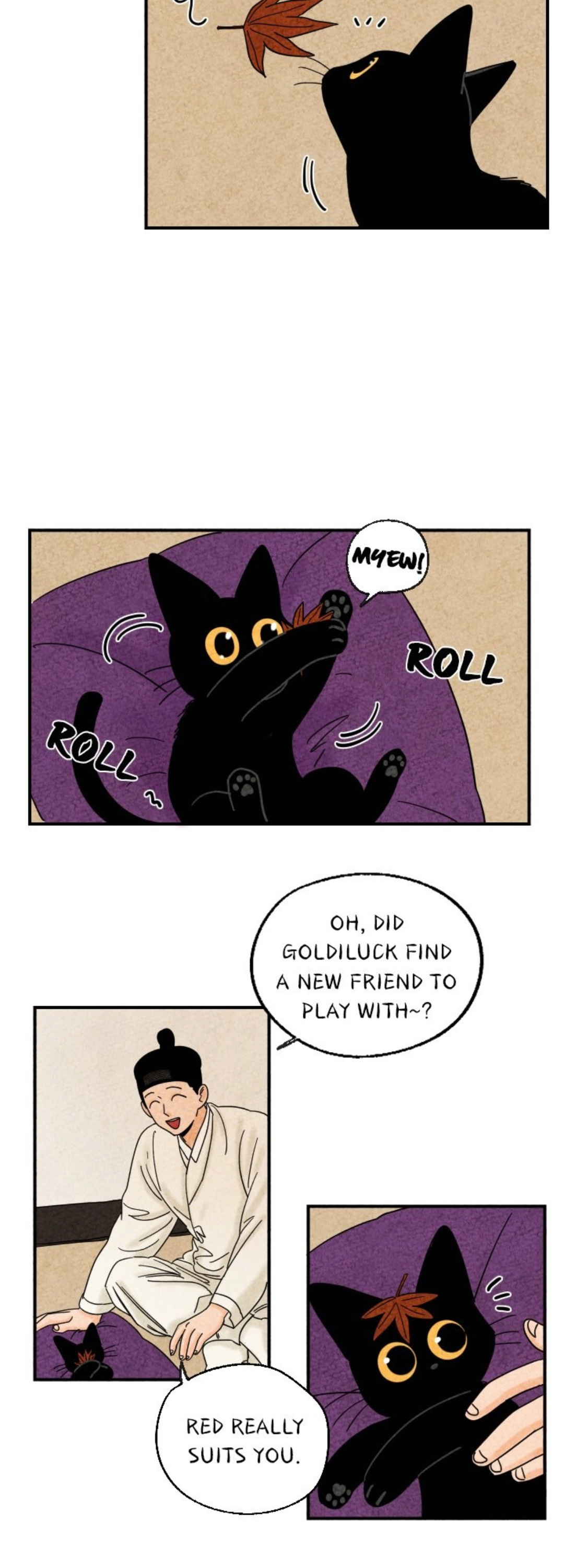 The Tale Of Goldiluck, The Black Kitten - Chapter 9