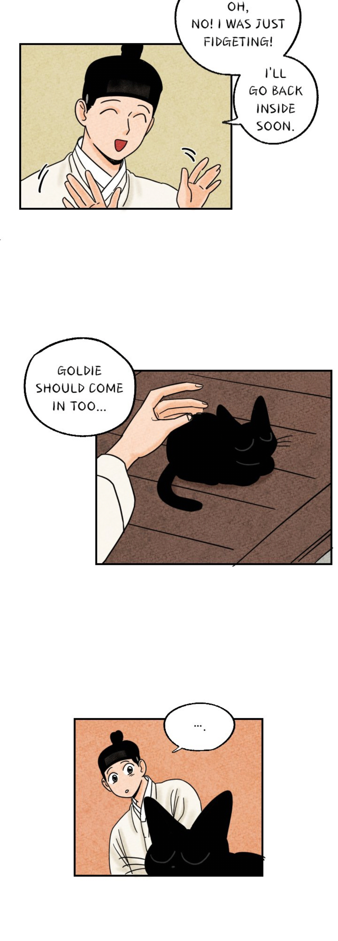 The Tale Of Goldiluck, The Black Kitten - Chapter 9