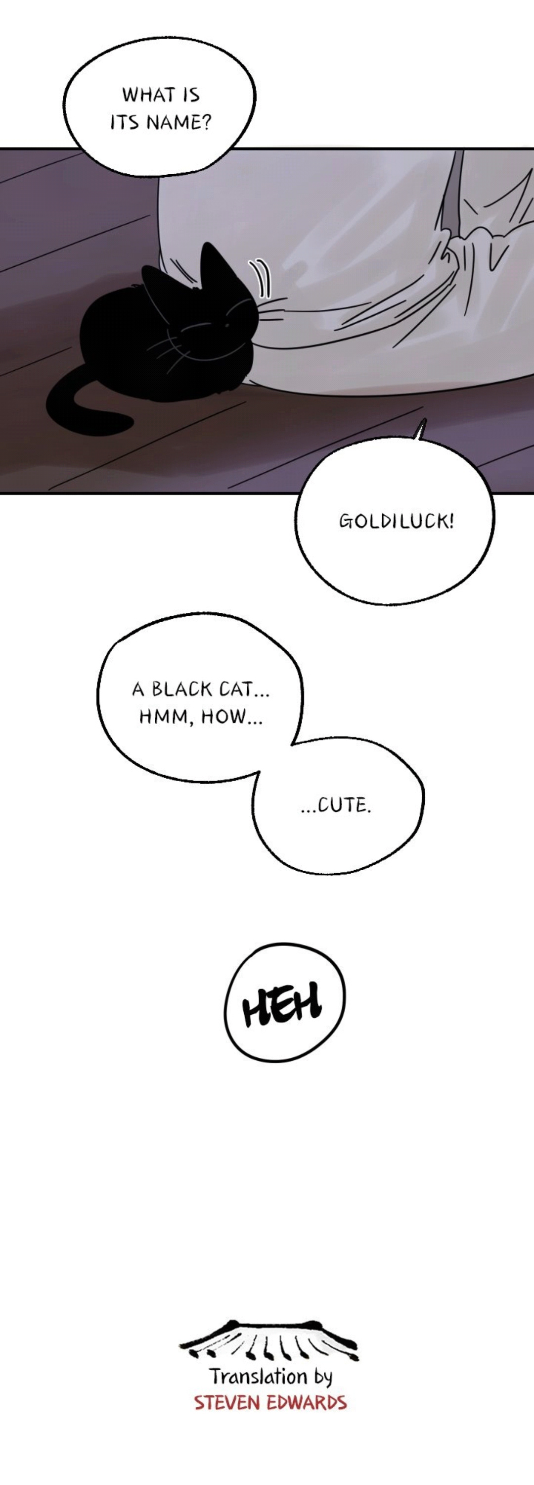 The Tale Of Goldiluck, The Black Kitten - Chapter 12