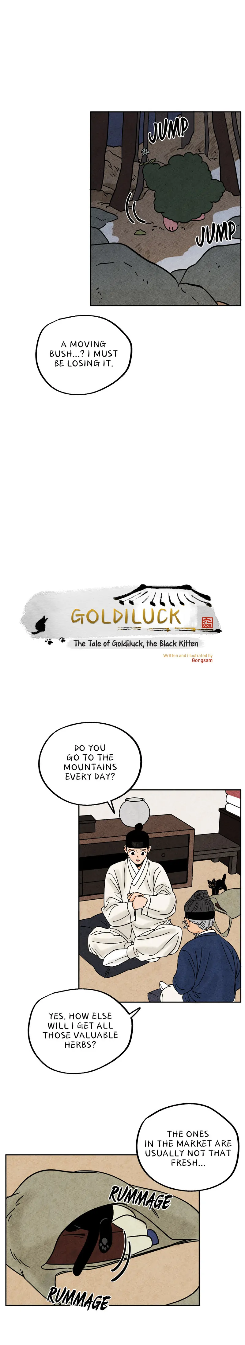 The Tale Of Goldiluck, The Black Kitten - Chapter 63