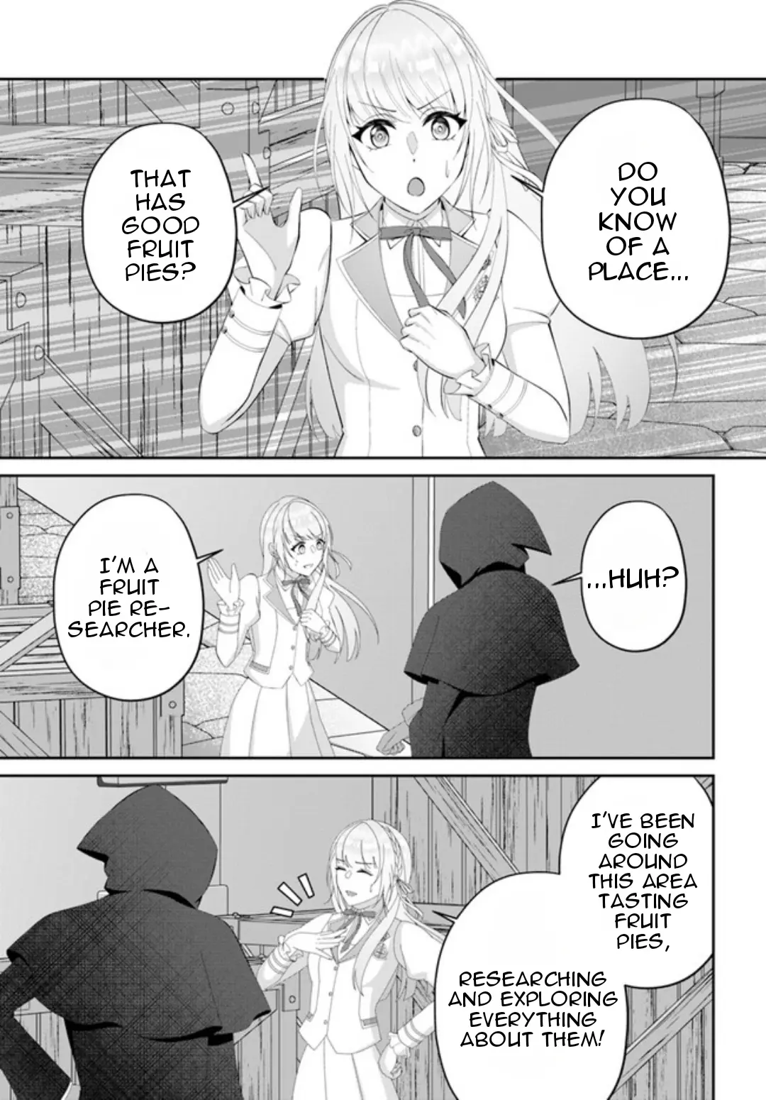 Watashi No Ue Ni Ukabu "Akuyaki Reijou (Hametsu Suru)" Tte Nandeshou Ka? - Chapter 6: The Fruit Pie-Loving Assassin