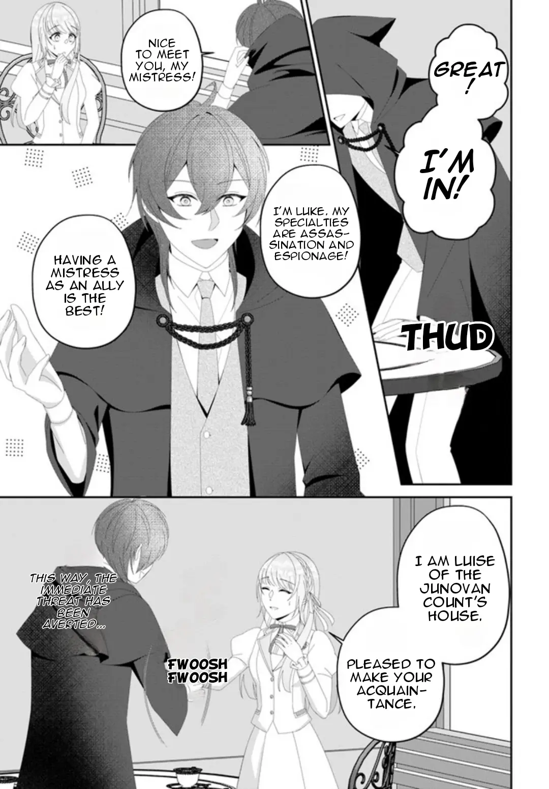 Watashi No Ue Ni Ukabu "Akuyaki Reijou (Hametsu Suru)" Tte Nandeshou Ka? - Chapter 6: The Fruit Pie-Loving Assassin