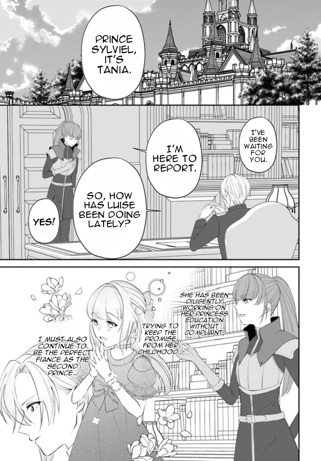 Watashi No Ue Ni Ukabu "Akuyaki Reijou (Hametsu Suru)" Tte Nandeshou Ka? - Chapter 3: Sylviel's Troubles