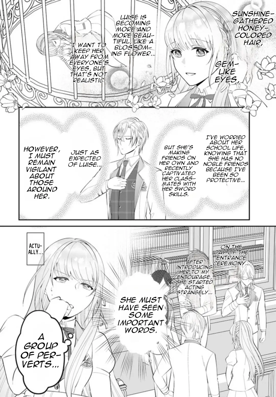 Watashi No Ue Ni Ukabu "Akuyaki Reijou (Hametsu Suru)" Tte Nandeshou Ka? - Chapter 3: Sylviel's Troubles