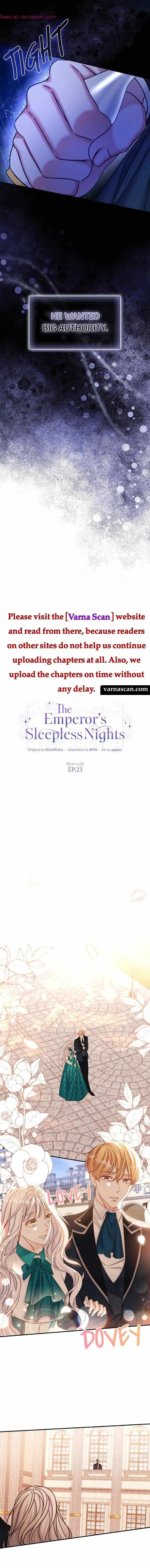 The Emperor's Sleepless Nights - Chapter 23