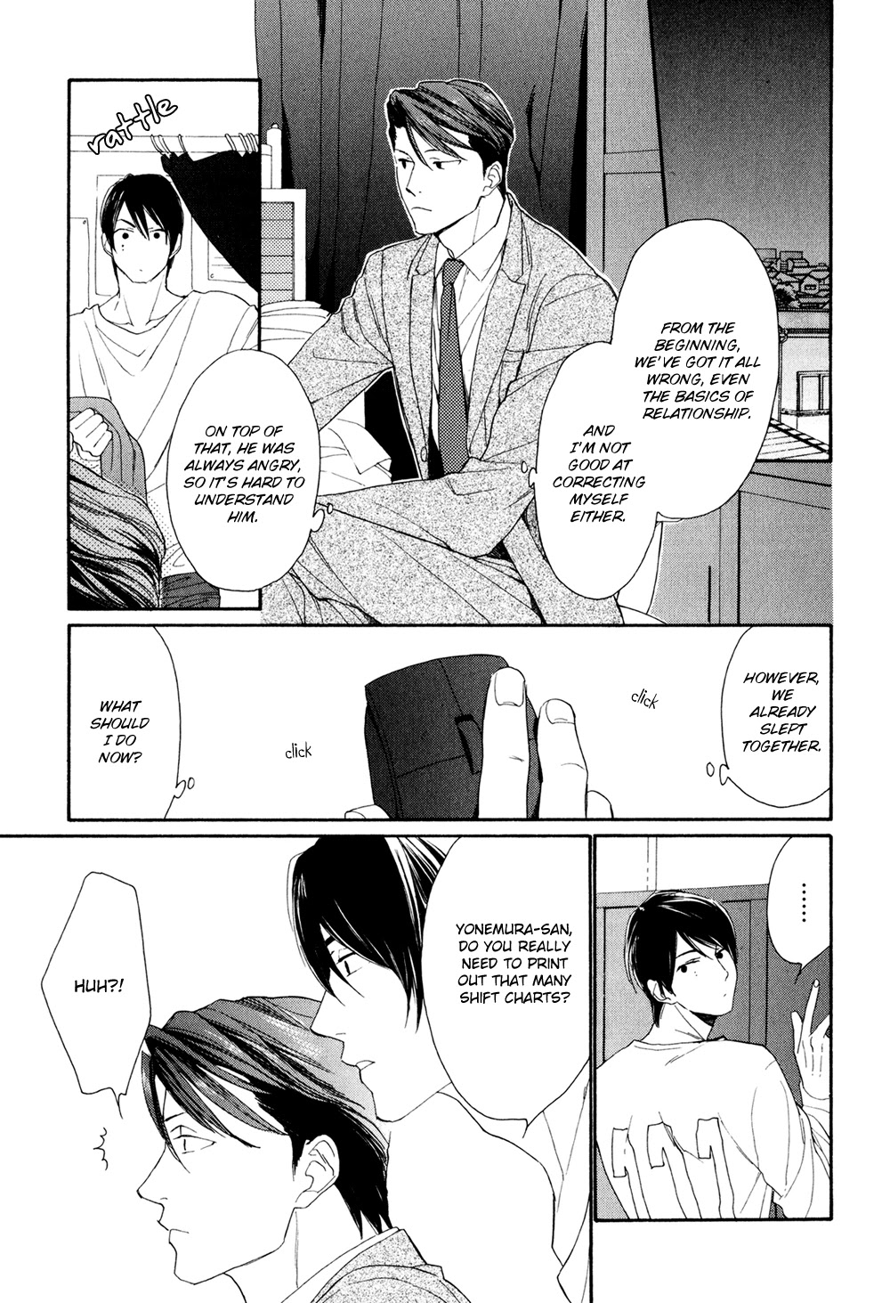 Sv Koi No Shinchoku Ni Tsuite - Chapter 4