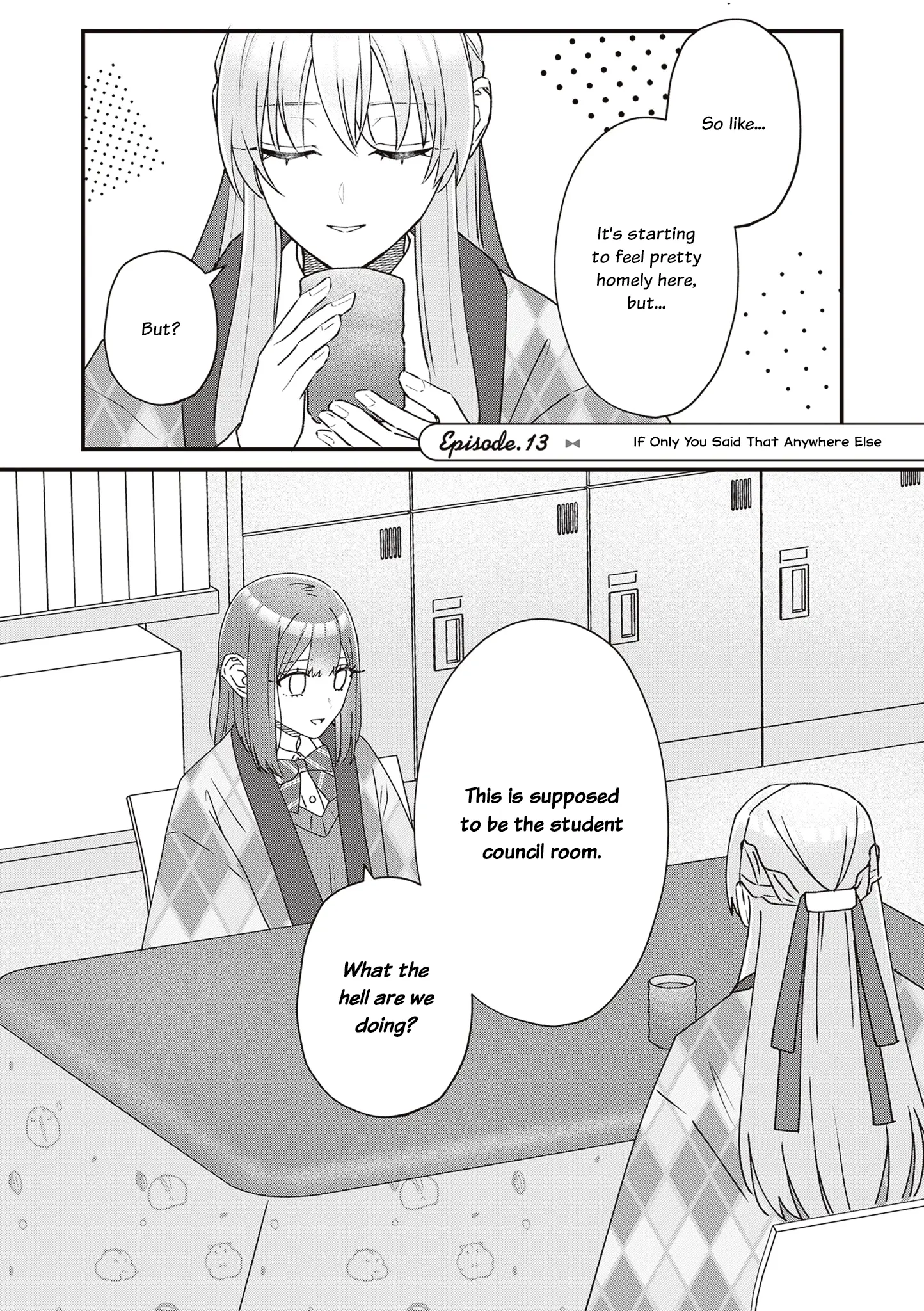 The Main Duties Of The Vice President - Vol.1 Chapter 13: If Only You Said That Anywhere Else