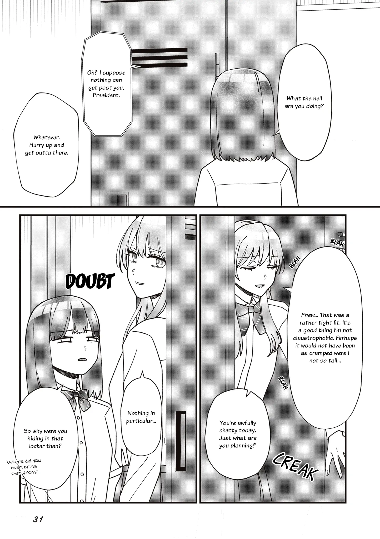 The Main Duties Of The Vice President - Vol.1 Chapter 6: Because I Wanted To Watch