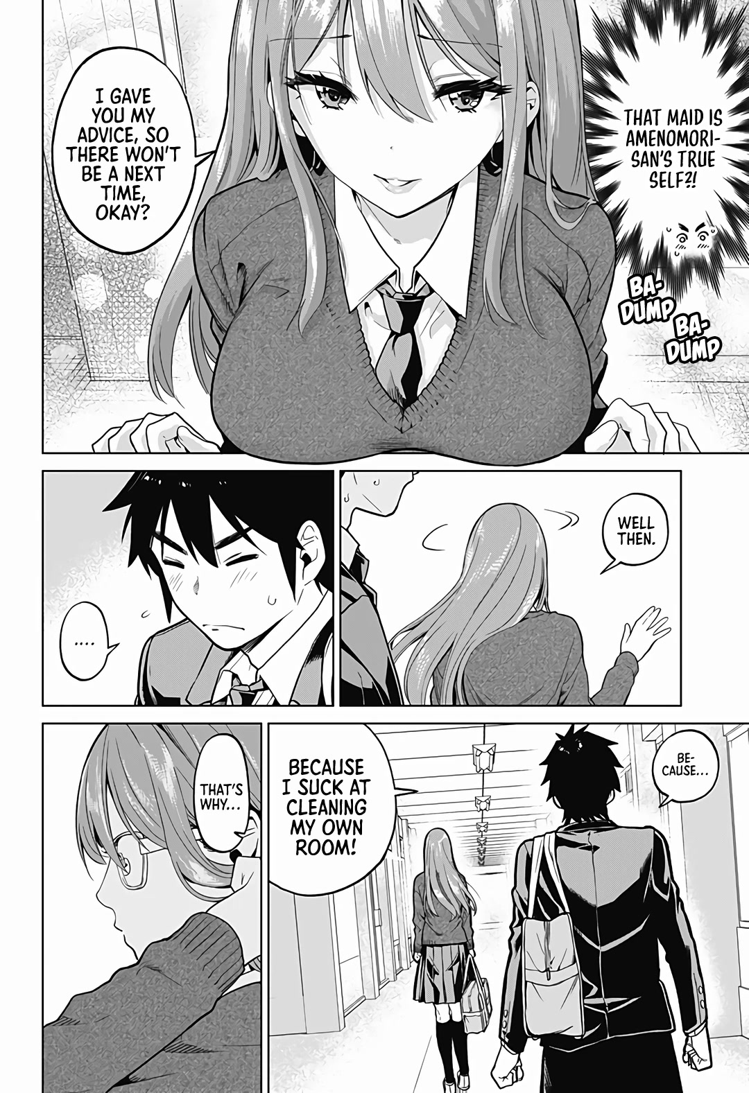 Kurasu Meido - Chapter 2: The Girl In My Class And Her Secret True Face.