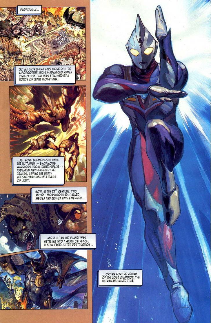 Ultraman Tiga - Chapter 2 : Spark Of Hope