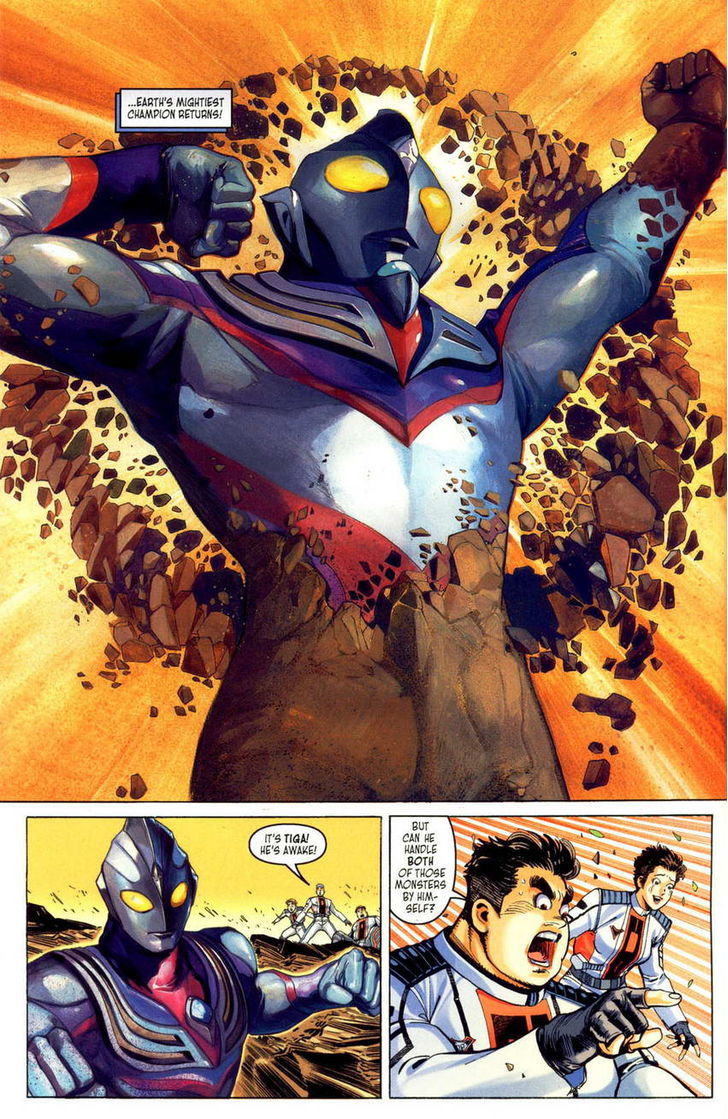 Ultraman Tiga - Chapter 3 : Return Of The Warrior