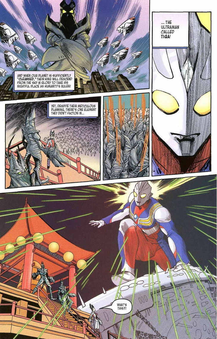 Ultraman Tiga - Chapter 5 : Attack Of The Regulan-Seijin Part I