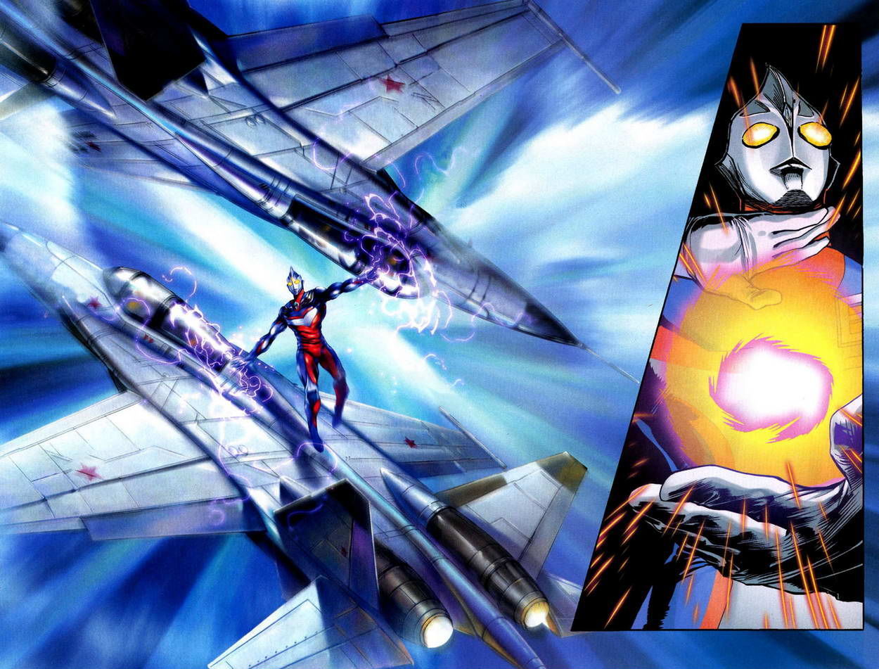 Ultraman Tiga - Chapter 8 : Fire From The Skies