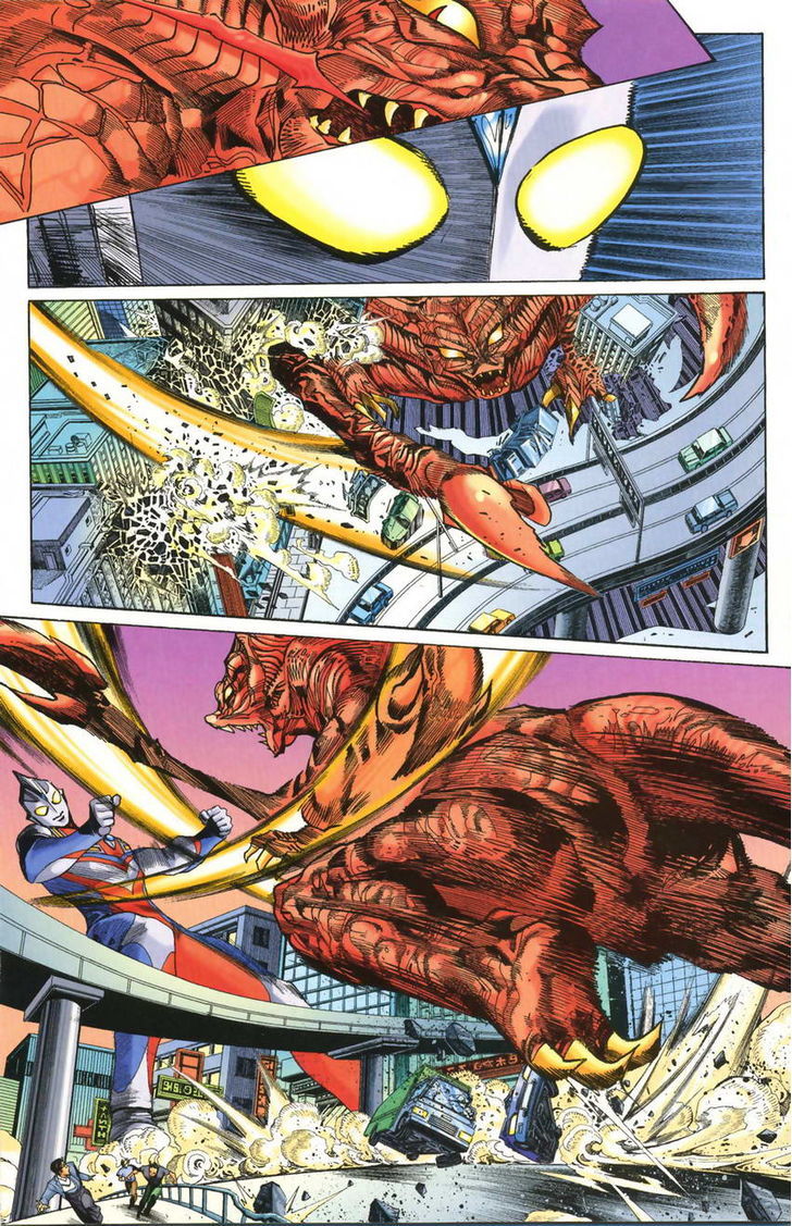 Ultraman Tiga - Chapter 8 : Fire From The Skies