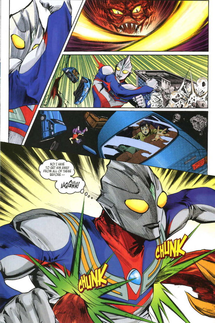 Ultraman Tiga - Chapter 8 : Fire From The Skies