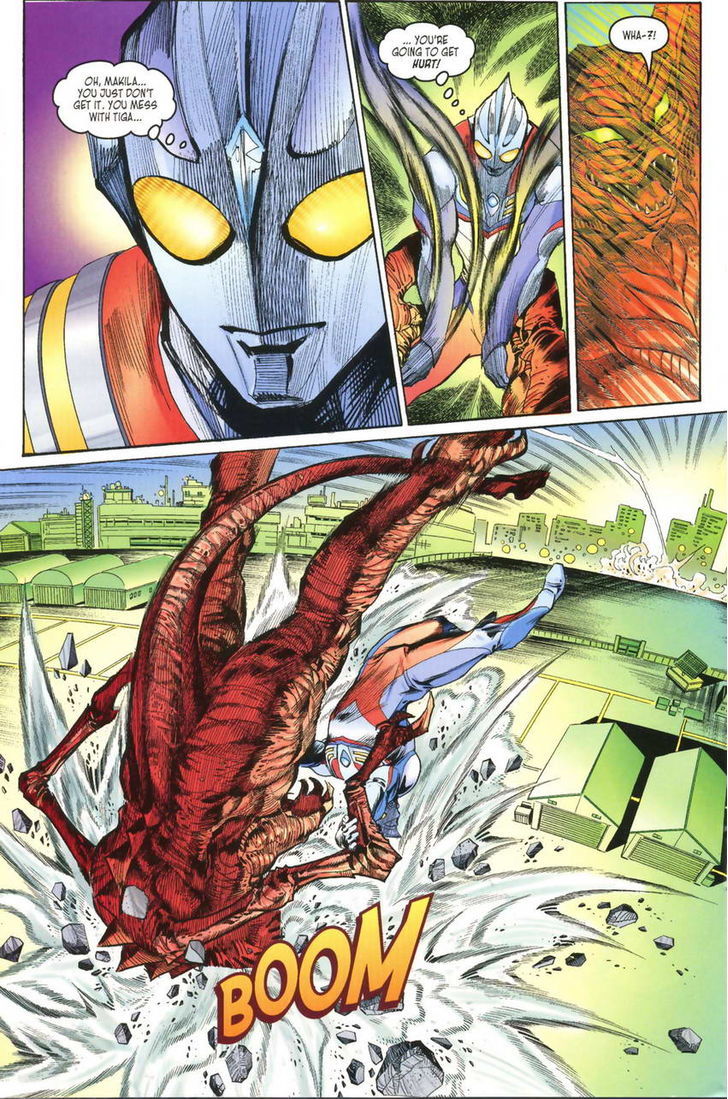 Ultraman Tiga - Chapter 8 : Fire From The Skies