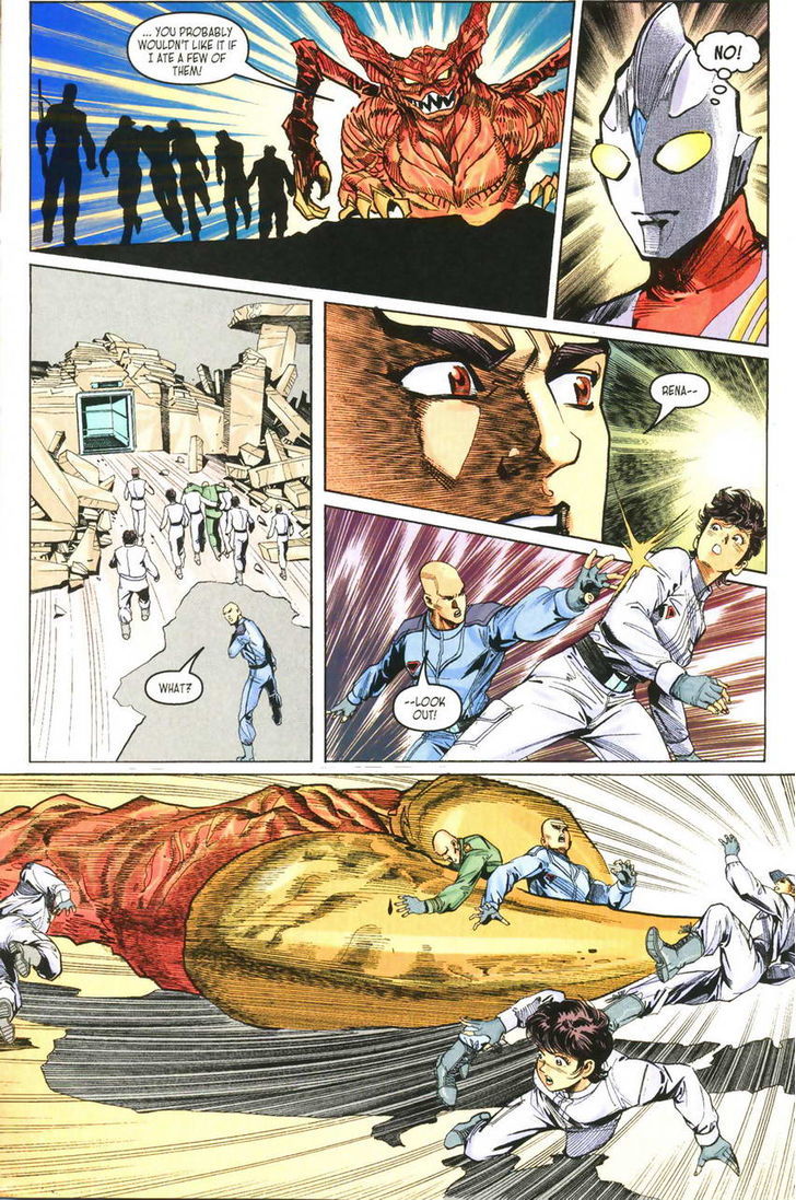 Ultraman Tiga - Chapter 8 : Fire From The Skies